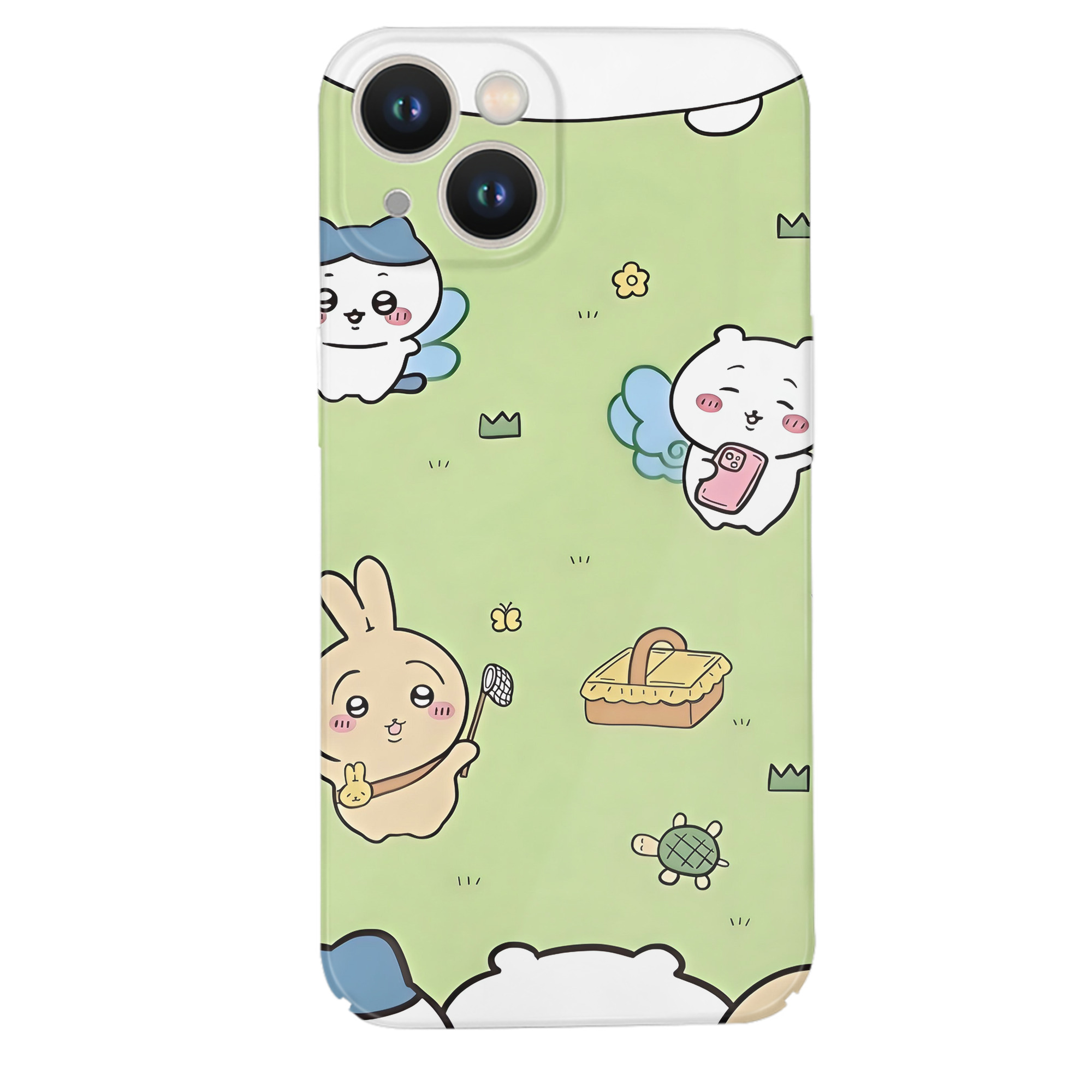 （画像用） ちいかわ Chii-kawa 【iPhone 14シリーズ対応】ハードケース